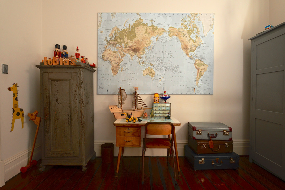 Design ideas for an eclectic kids' room for boys in Adelaide.