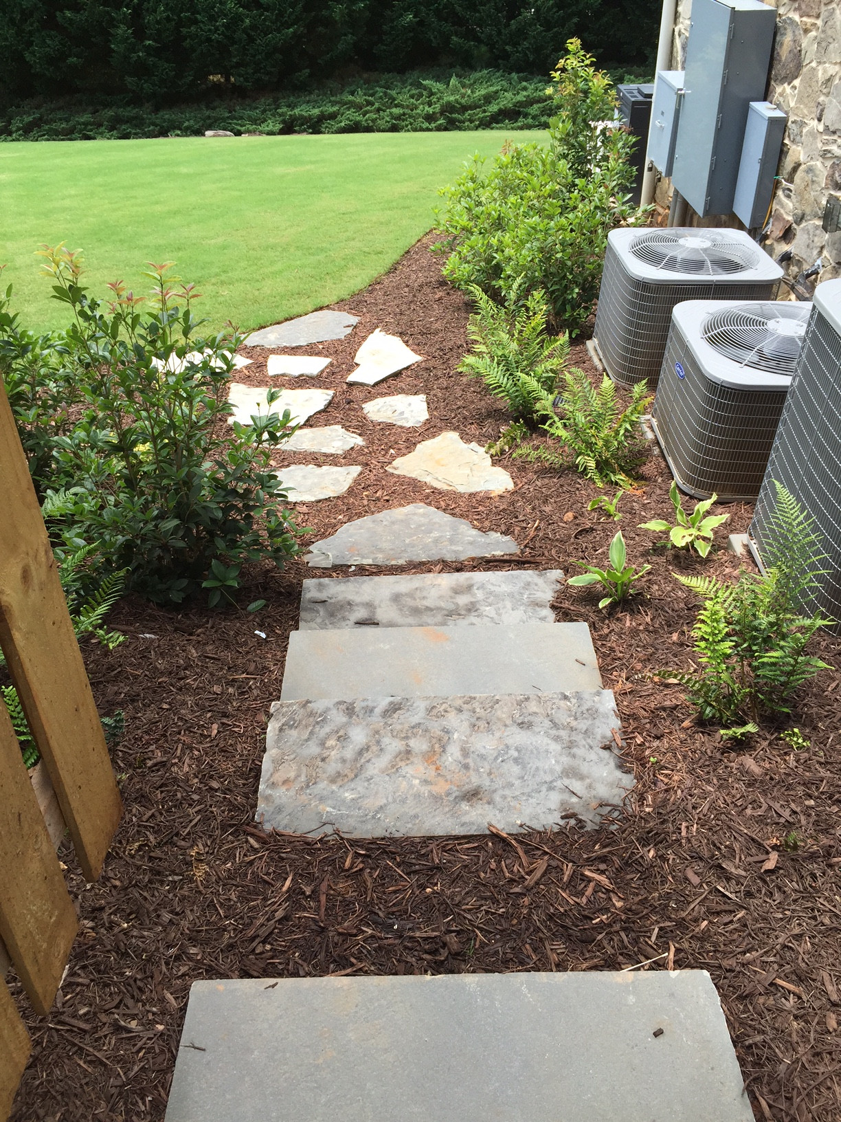Milton Enhancements -- Hardscape, Step Treads, Stepping Stones