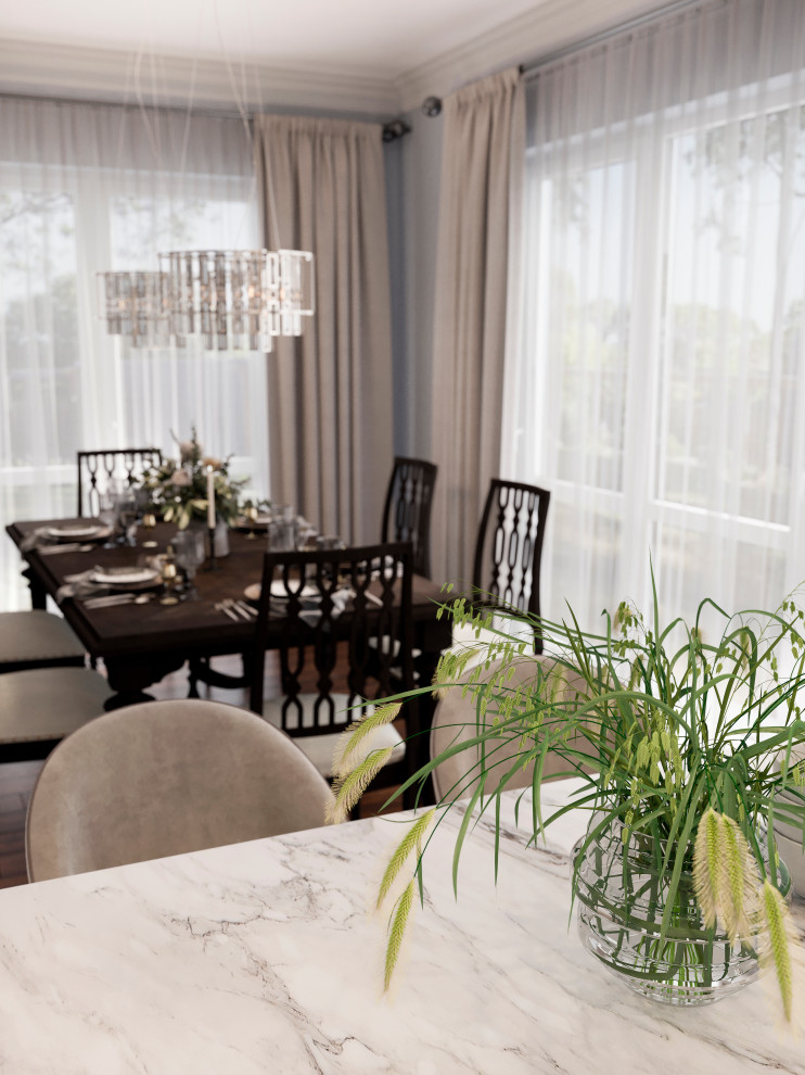 Загородный дом в американской классике для звездного клиента