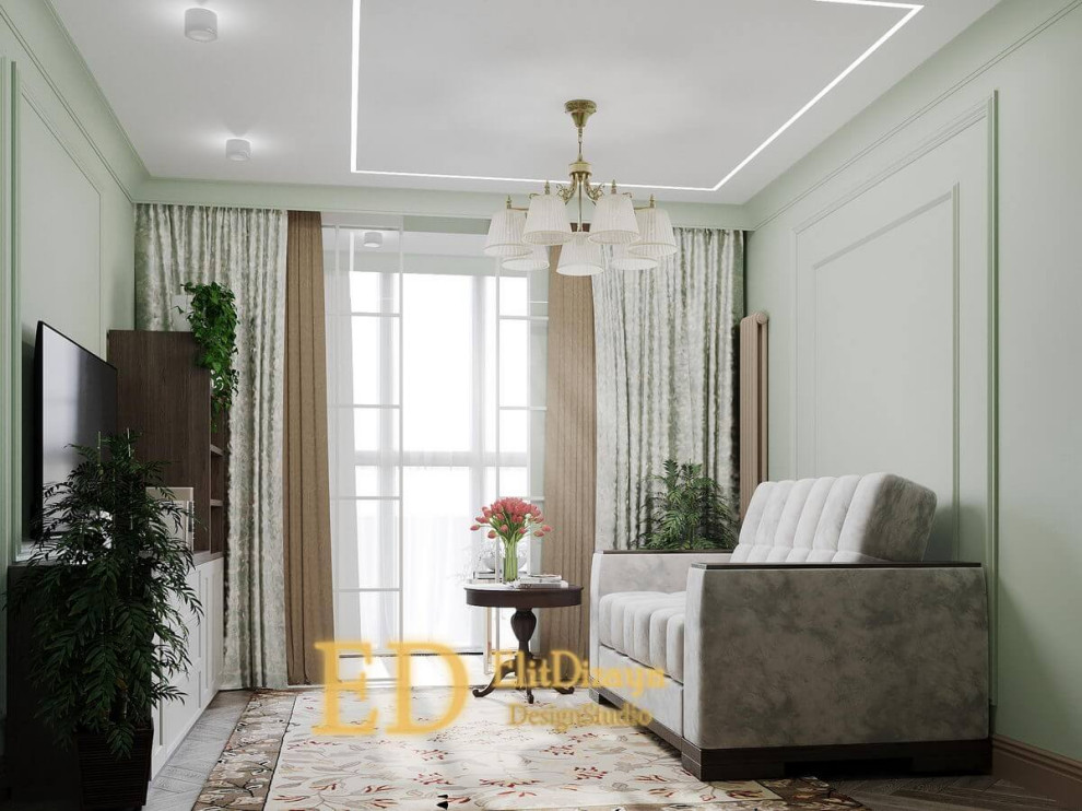 Квартира неоклассика - 11