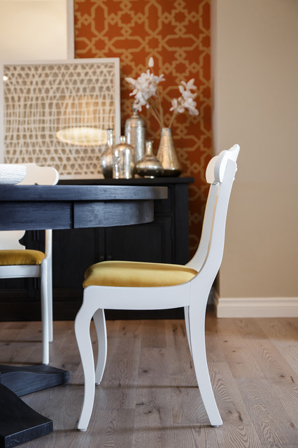 Moroccan Modern mediterranean-dining-room