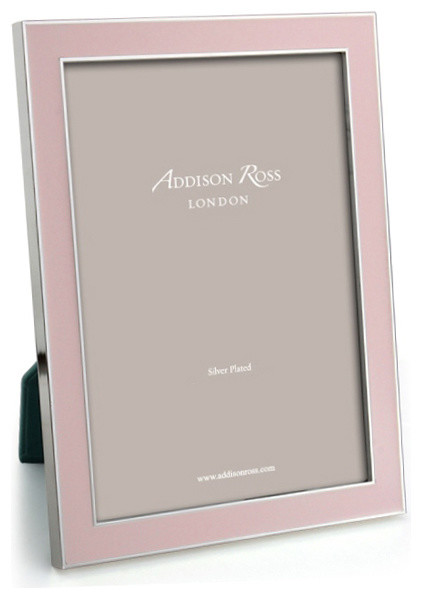 Addison Ross Light Pink Enamel Picture Frame, 4x6