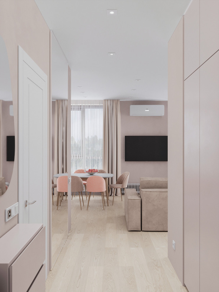 Проект "Персиковый минимализм"