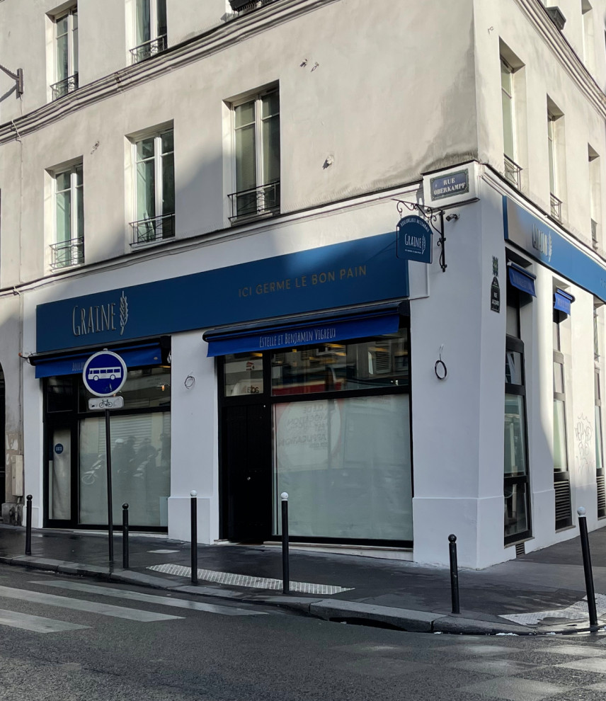 Direction artistique Boulangerie Graine