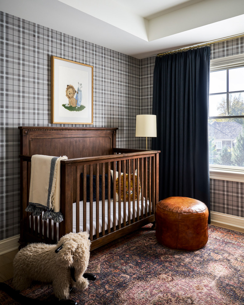 Chic & Contemporary Single Family Home - Elegant nursery photo in Chicago