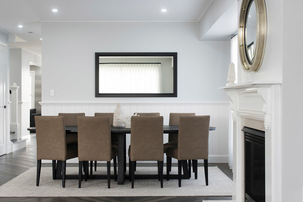 Contemporary dining room in Sydney.
