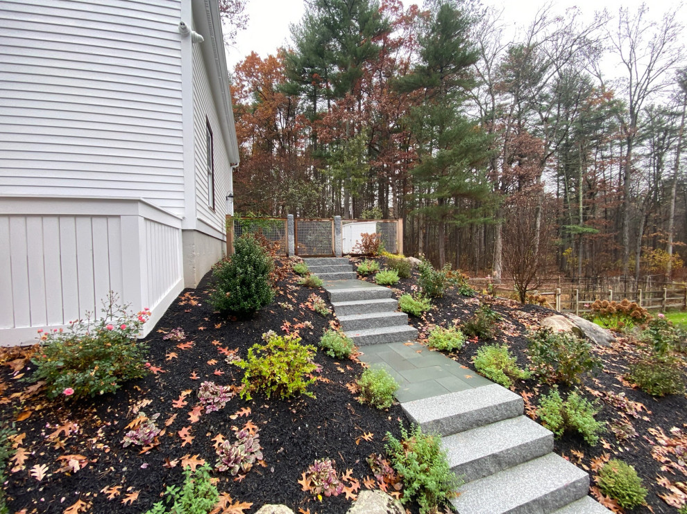 Groton MA Backyard Poolscape