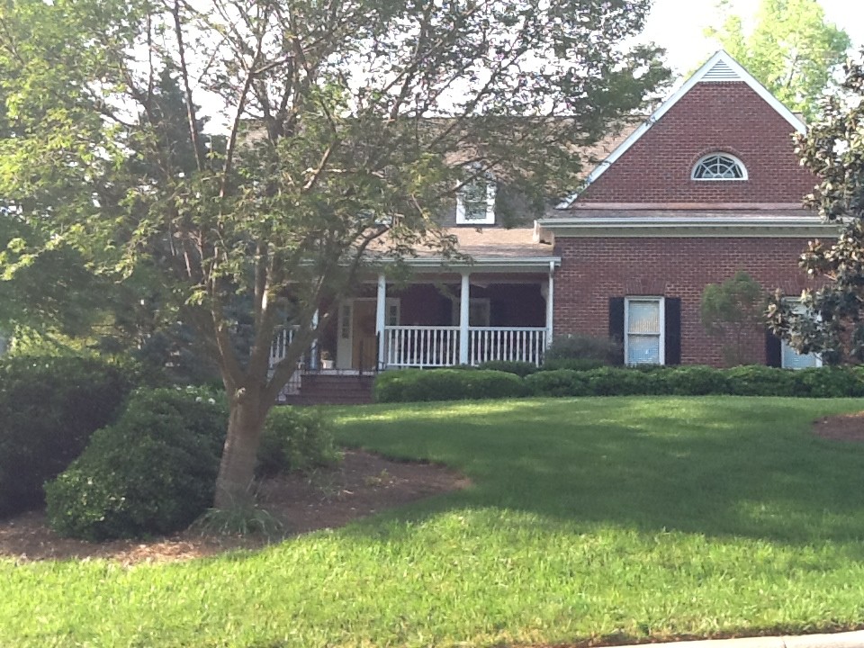 Homes built around Chapel Hill, North Carolina