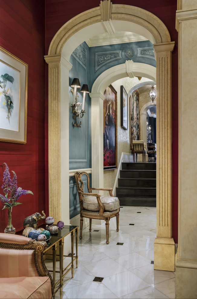 Elegant hallway photo in Philadelphia