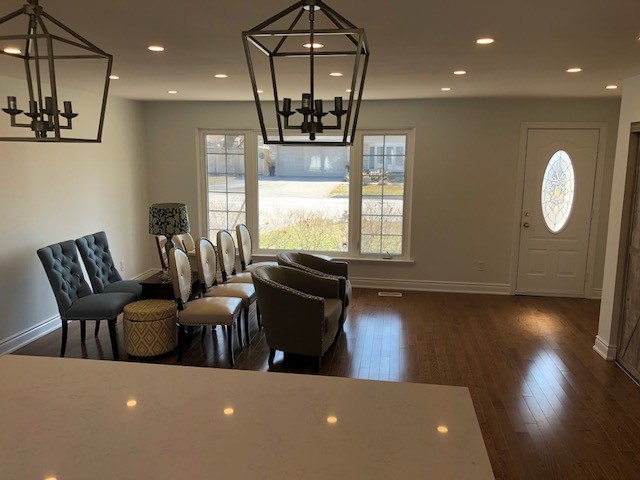 Complete Main Floor Renovation - Remove 22 ft long load bearing wall - kitchen