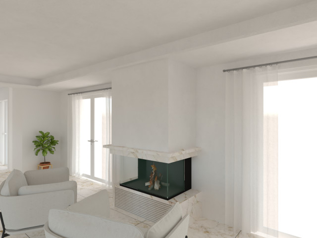 Villa Pajarete contemporary-vardagsrum