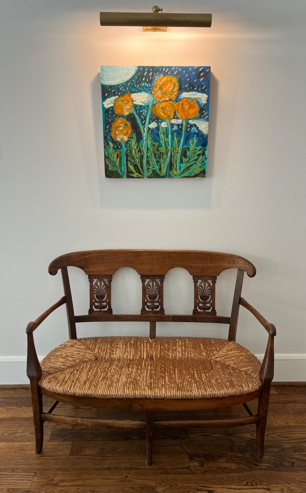 Example of a transitional home design design in Dallas