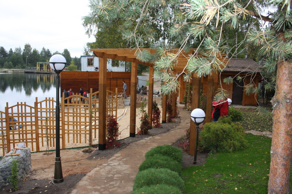 Проект деревянного навеса