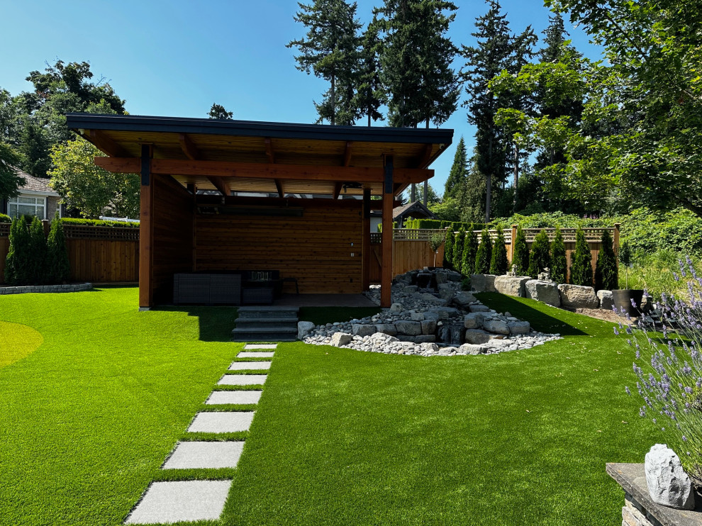 Home design - transitional home design idea in Vancouver