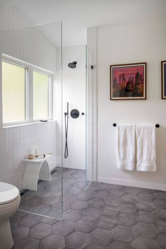 Lexington Mid-Century Modern - Midcentury - Bathroom - Boston - by ...