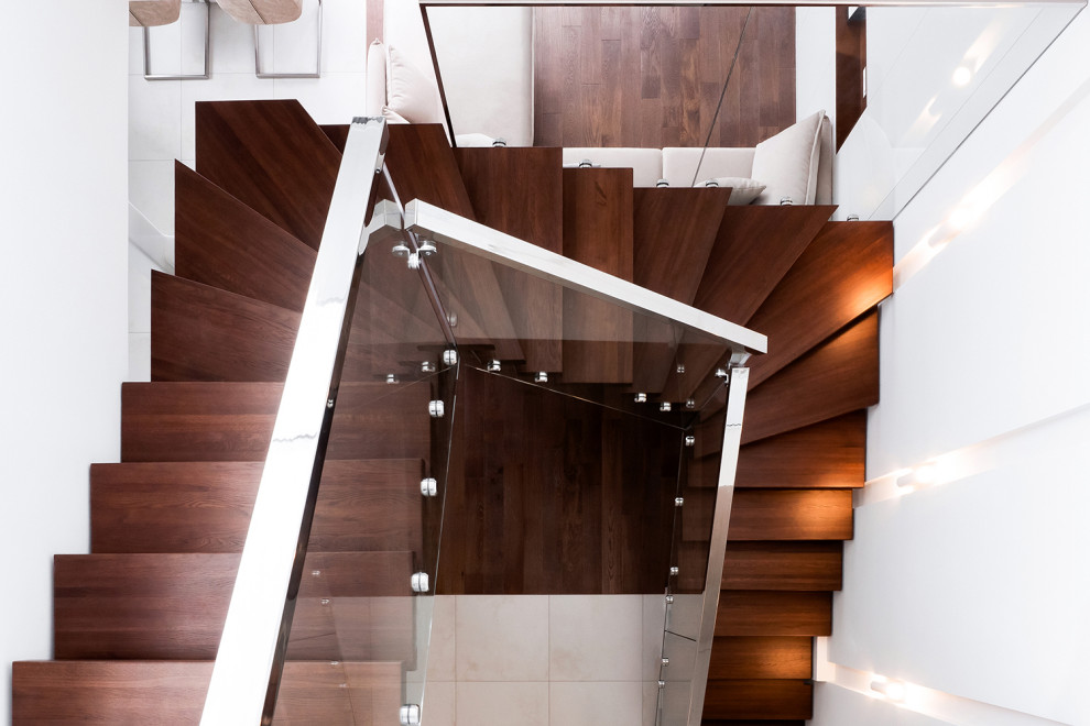 Двухуровневые апартаменты.