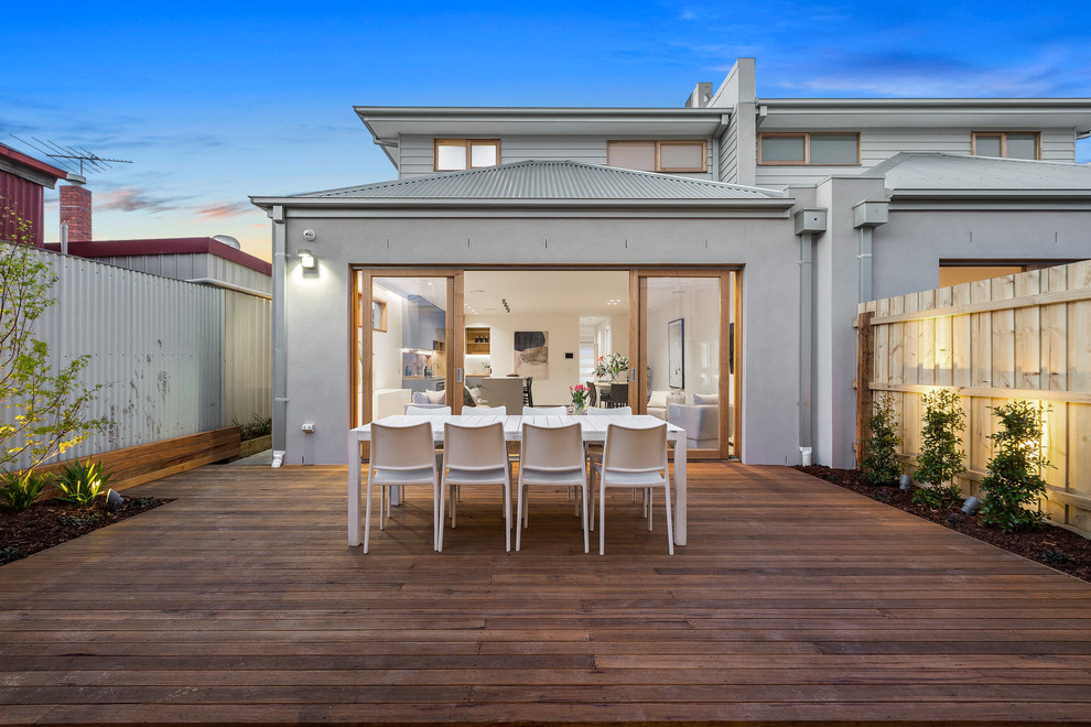 Dual Occupancy Townhouse Development: Newport - Contemporary - Deck ...