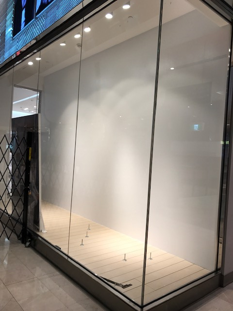 After hours - Commercial Maintenance Painting - fashion retail