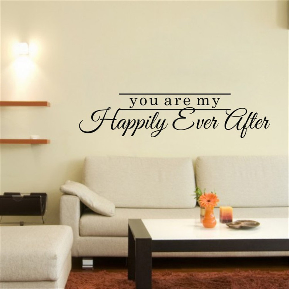 Home Wall Decals You Are My Happily Ever After