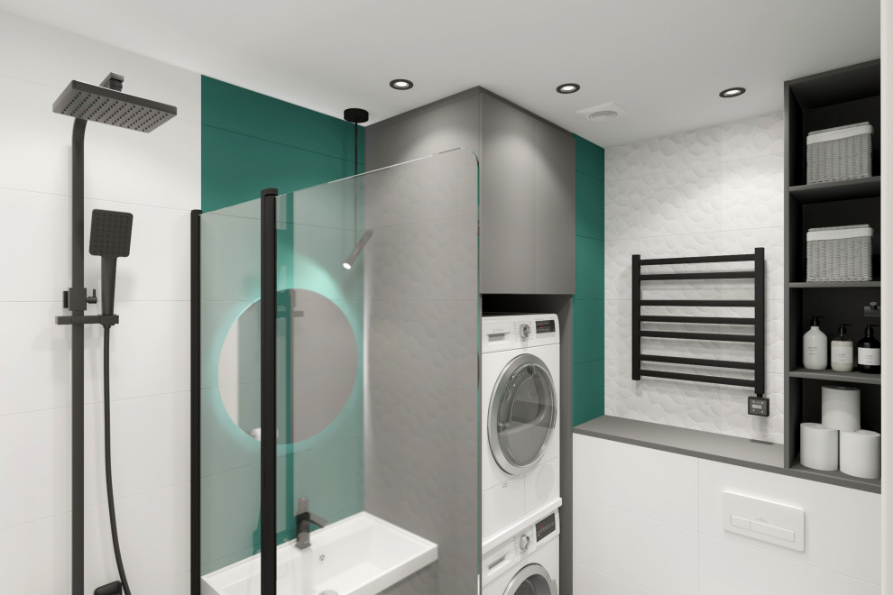 Двухкомнатная квартира 60 м2 в современном стиле в ЖК "Дмитровский Парк"