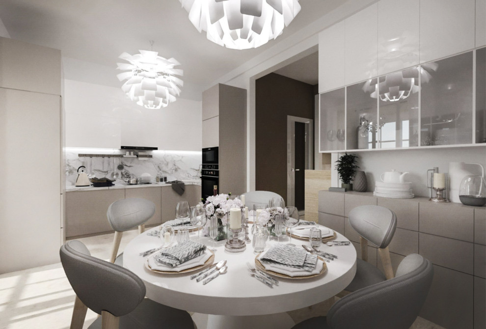 DP Interior Кухня-столовая