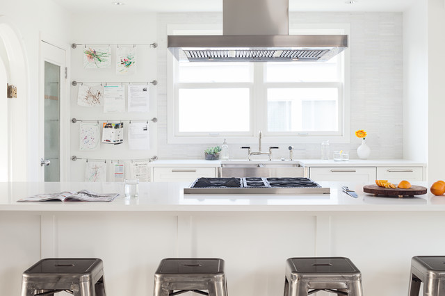 Queens Park House transitional-kitchen