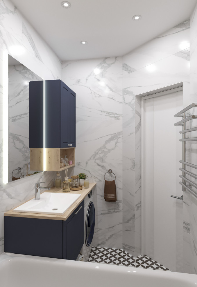 Евродвушка с объединенной кухней-гостиной