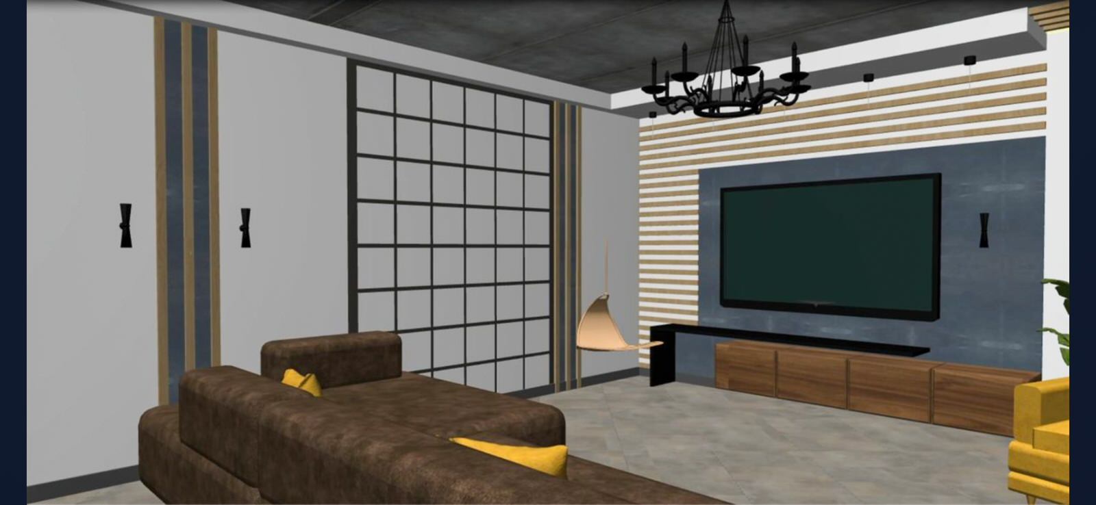 Преображение пространства кухни-гостиной в стиле Лофт