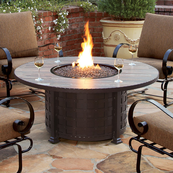 O W Lee Fire Pits Mediterranean Veranda Dc Metro By