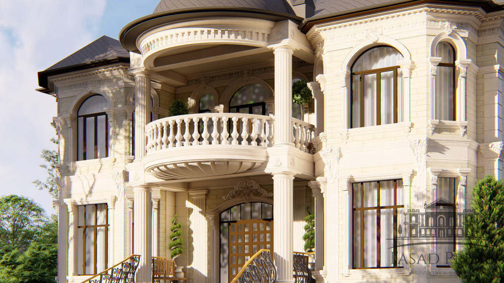 Дизайн-проект фасадов из натурального камня