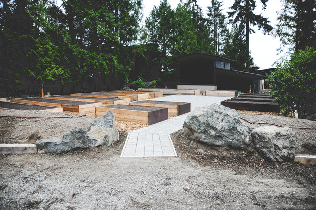 Mercer Island Production Garden and Native Landscape-In 
