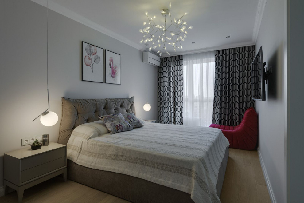 Ремонт квартиры в современном стиле в новостройке Москвы