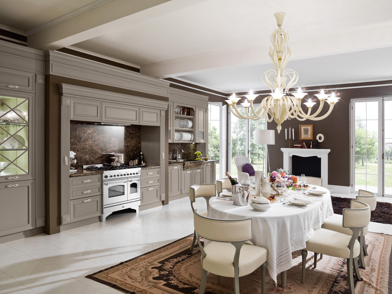 Unica bianco & grigio