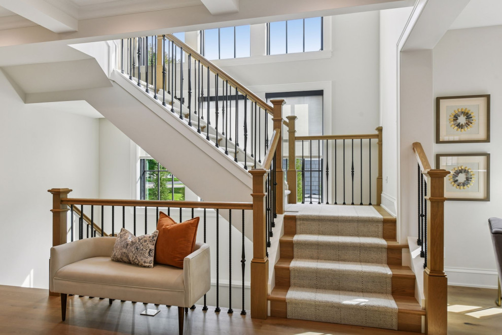 Wayzata New Build - Transitional - Staircase - Minneapolis - by Knight ...