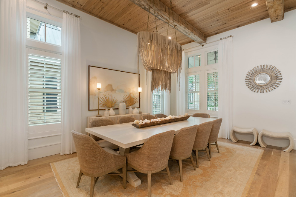 Watercolor Florida, Spartina Circle - Beach Style - Dining Room ...