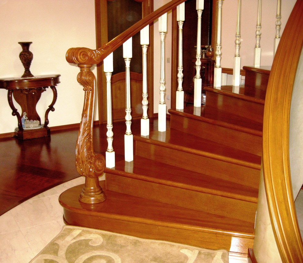 Лестница из бетона спиральная