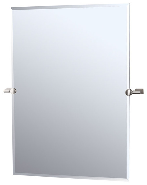 Gatco Mirror Satin Nickel 28 X2 X32