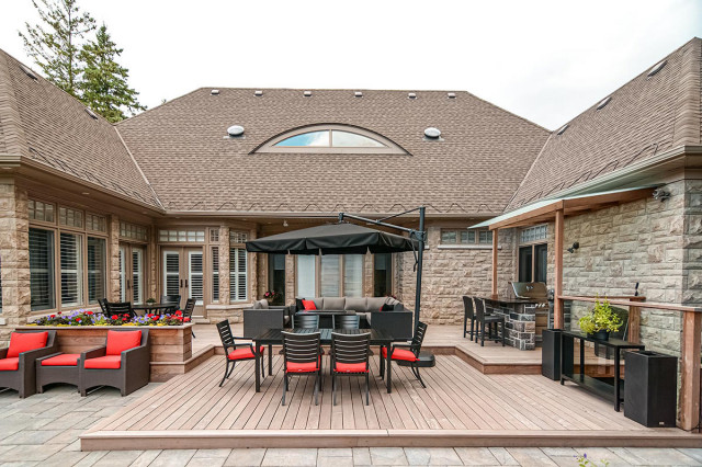 Composite Deck transitional-deck