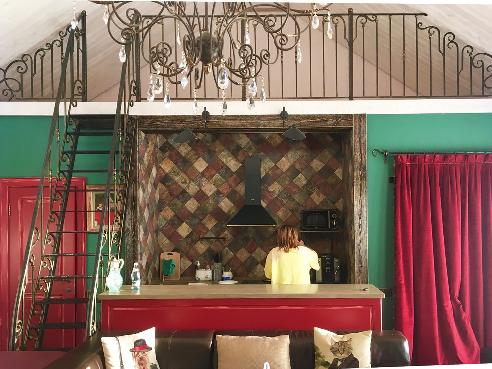 Баня с антикварной мебелью