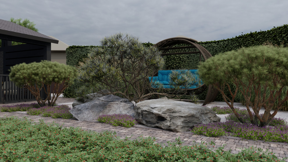 Частный сад «Круги на воде»