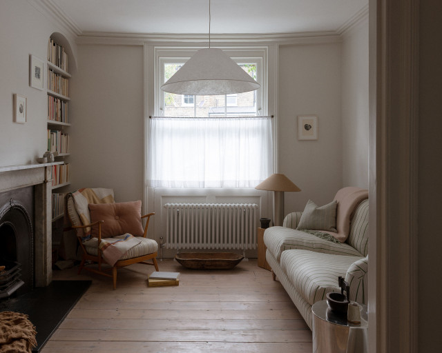 Hackney house nyklassisk-dagligstue