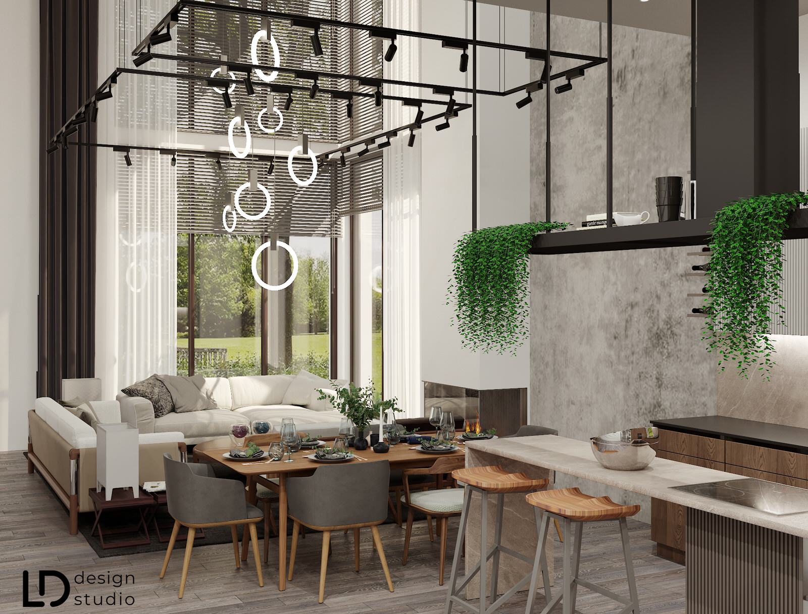 Кухня-гостиная