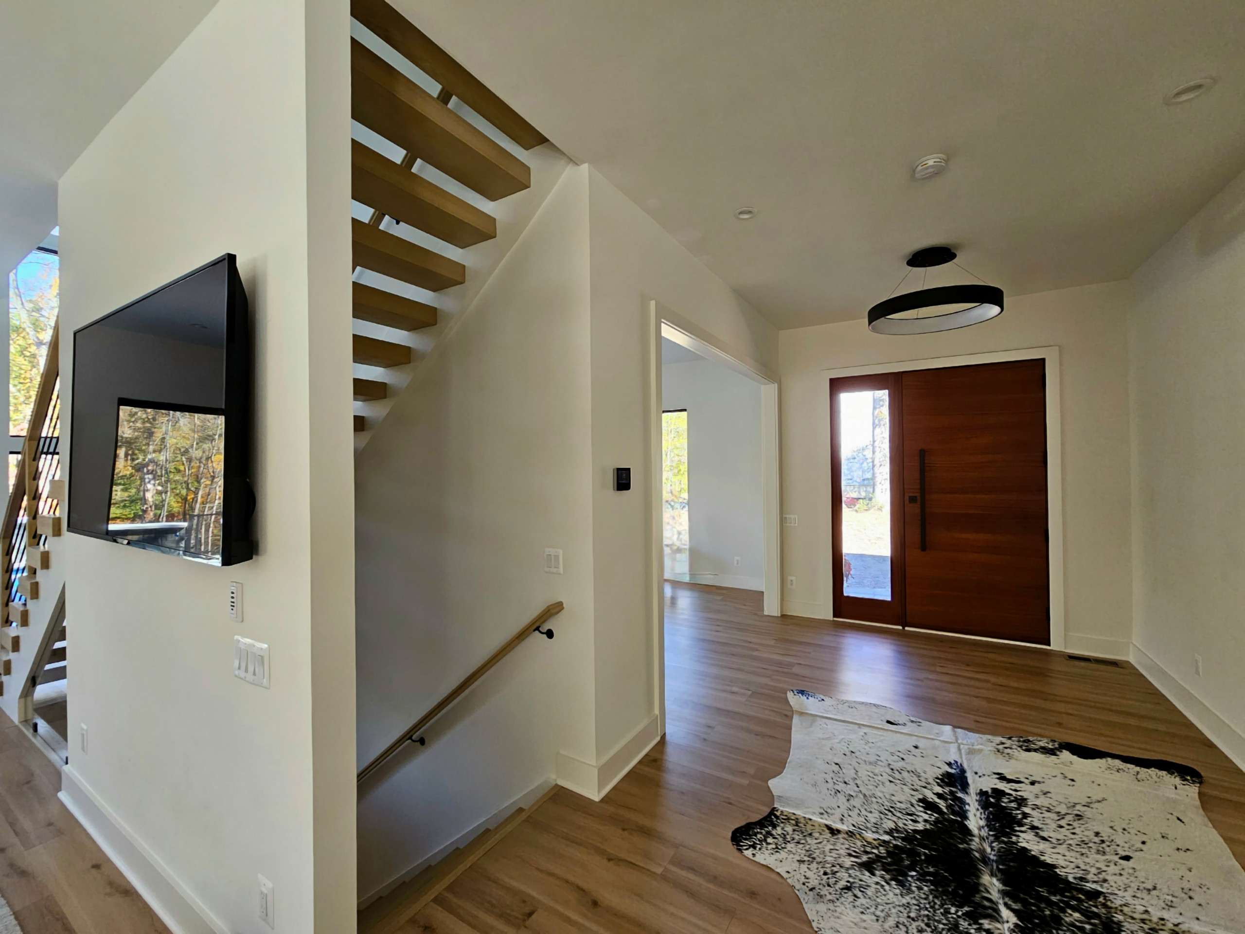 111_Open-Rise Stair with a Stunning Pool View, Great Falls, VA 22066