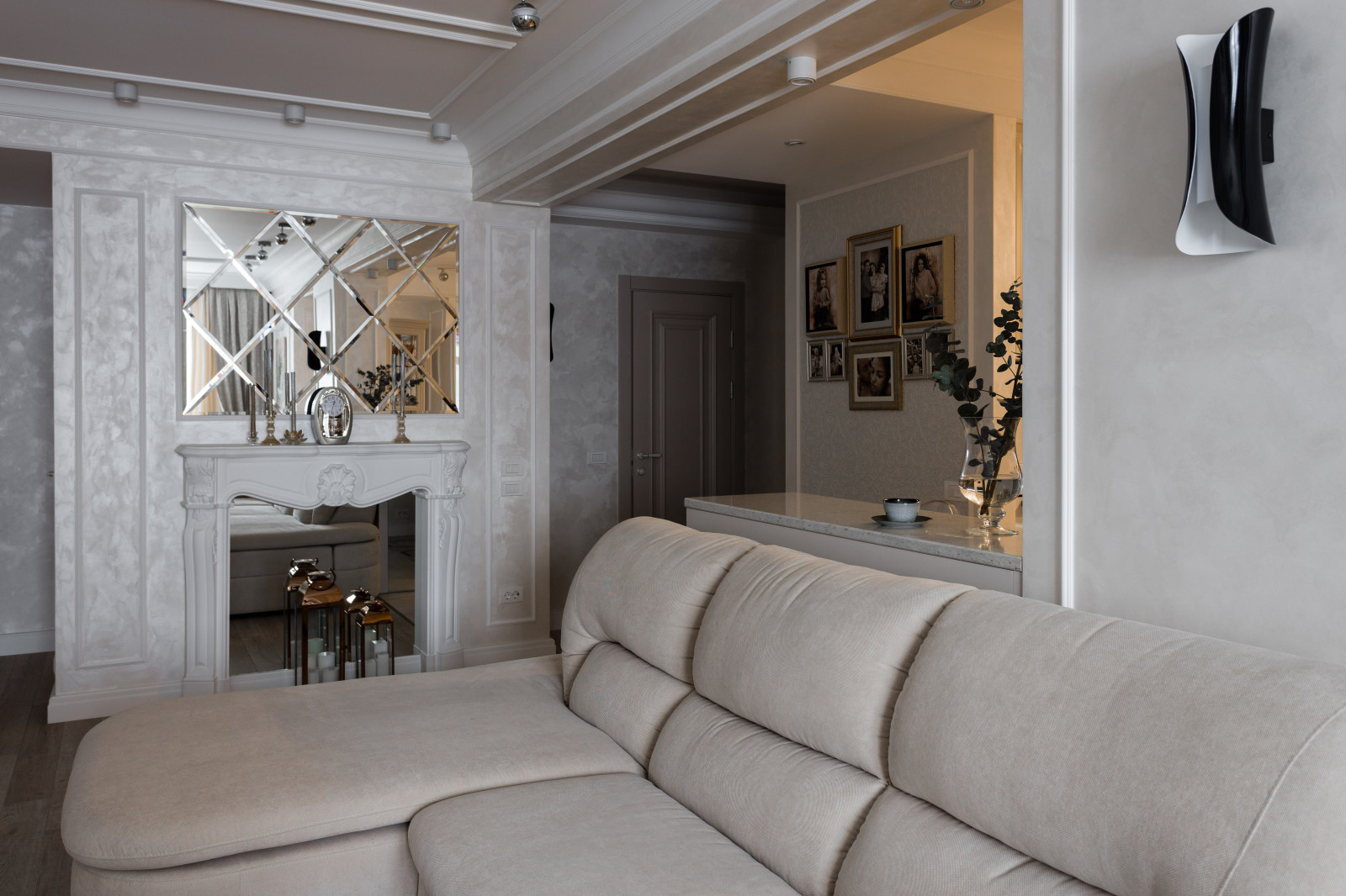 Интерьер в цвете экрю-гармония внутреннего мира. Квартира 7