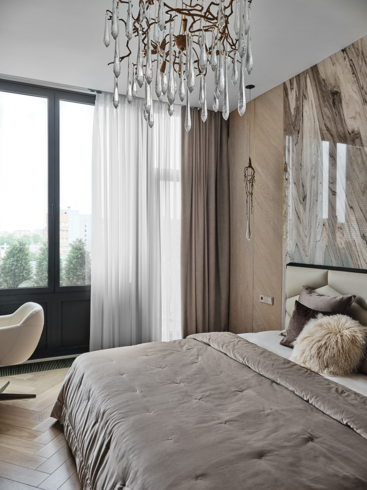 Элегантный интерьер, в котором интересна каждая деталь.