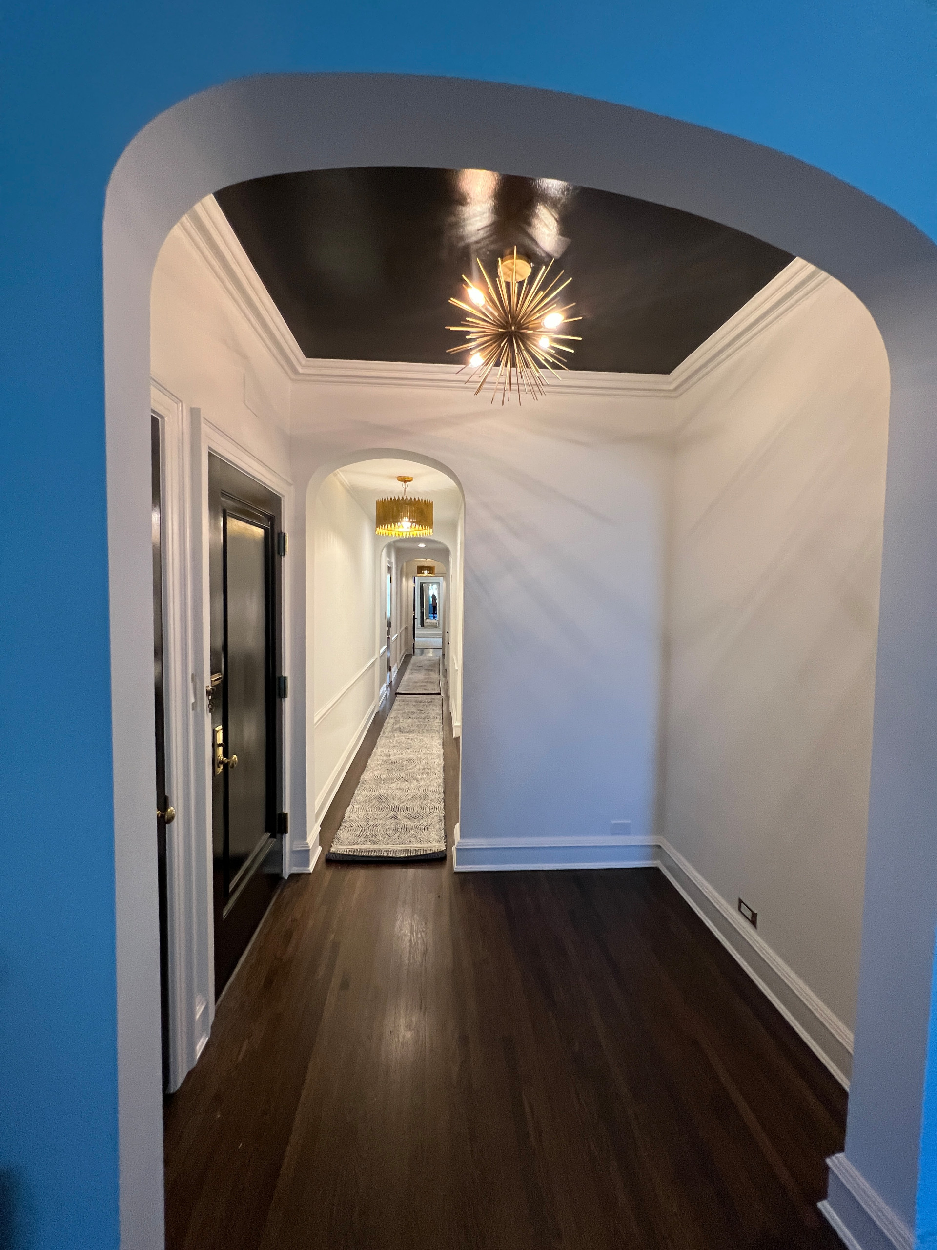 Foyer to hall after