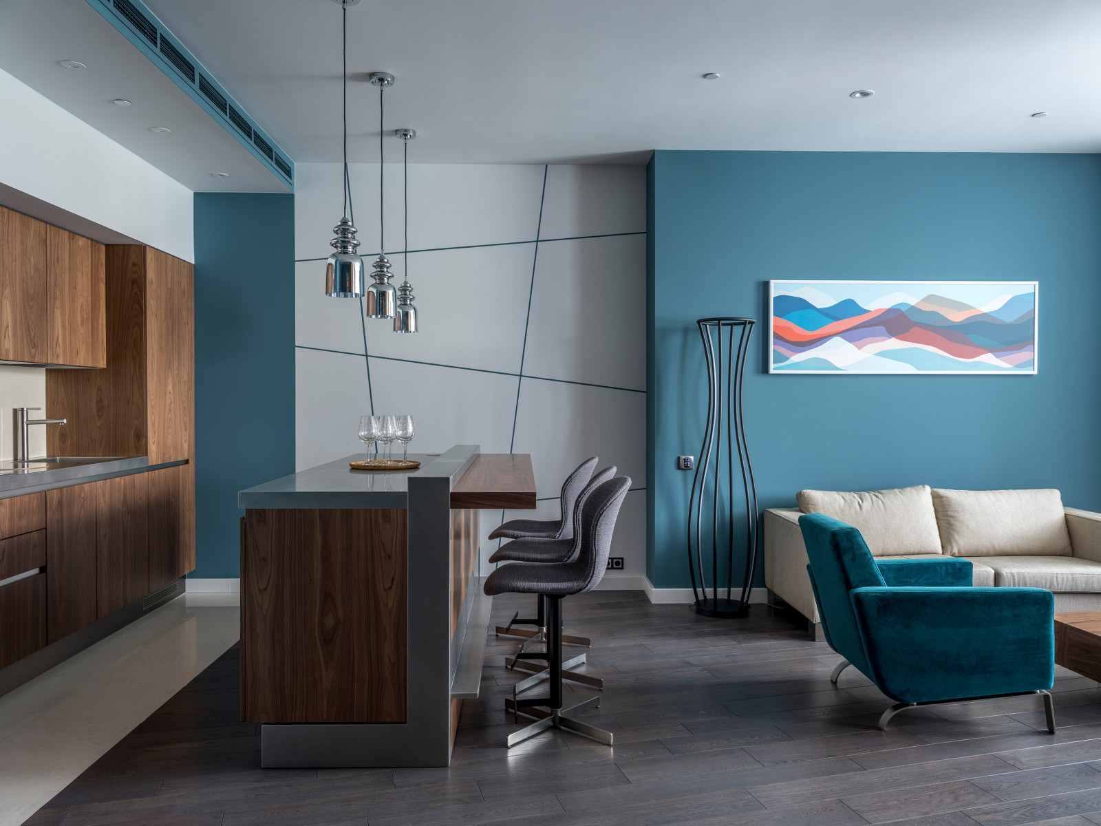 Готовые апартаменты №410 в апарт отеле "Звёзды Арбата"