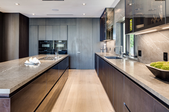Private Residence V contemporain-cuisine