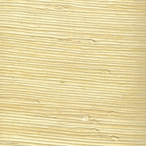Rush Cream Grass Cloth Wallpaper, Sample
