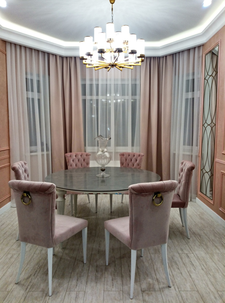 Кухня, столовая и гостиная